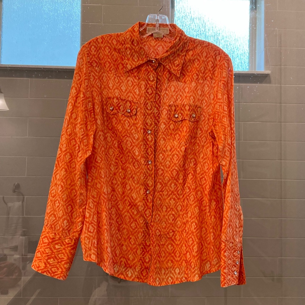 Michael Kors western shirt